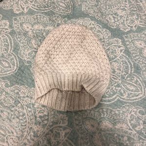 Marks & Spencer Cream Knit Beanie Hat